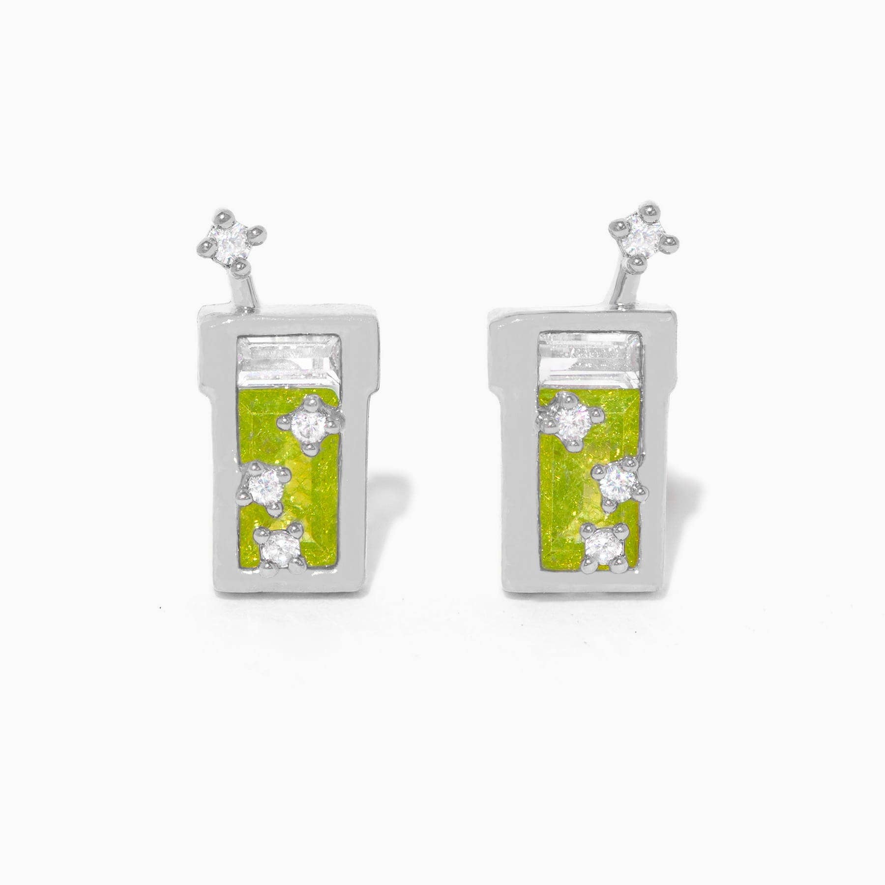 Girls Crew Matcha Studs