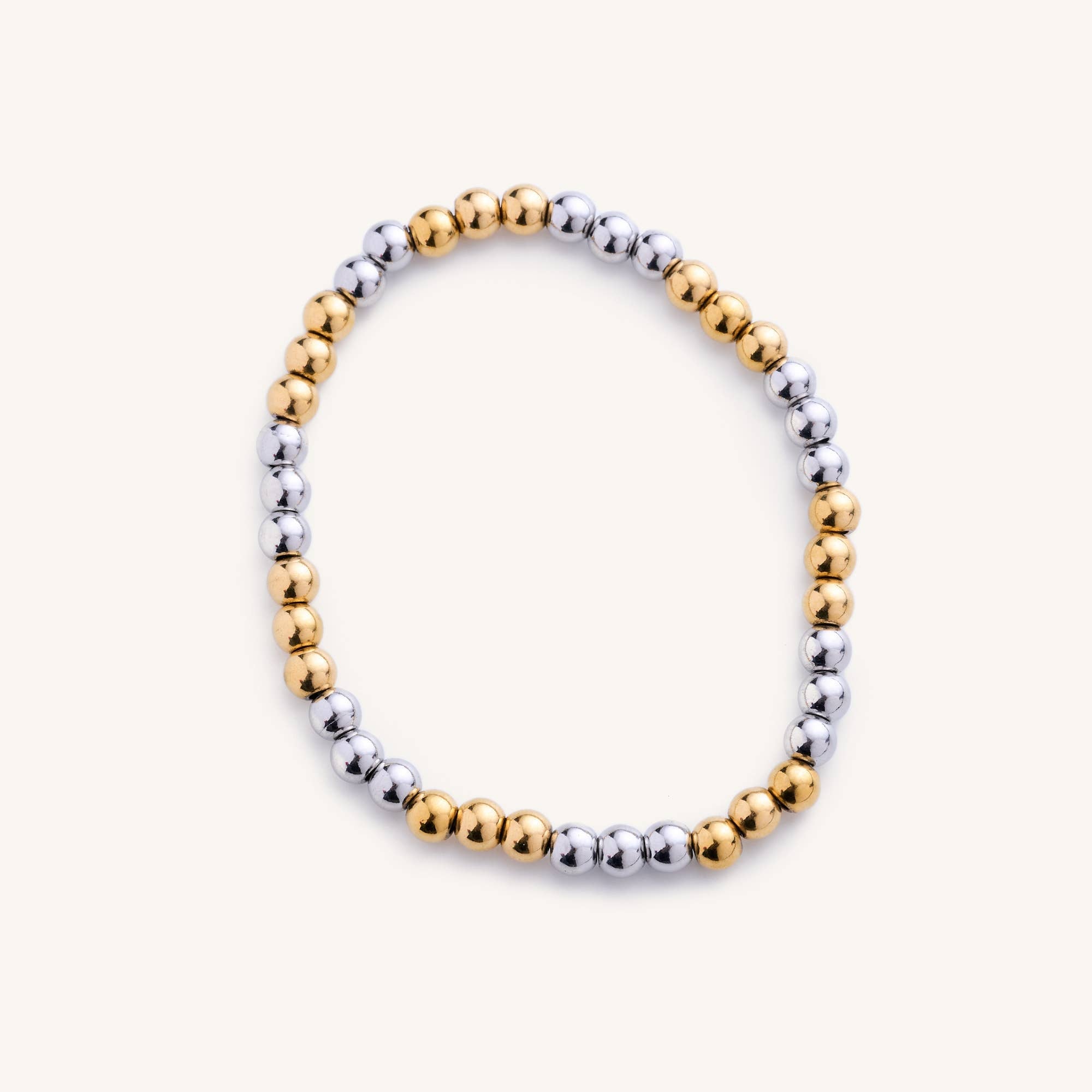 Nikki Smith Designs Two Toned Ball Bracelet