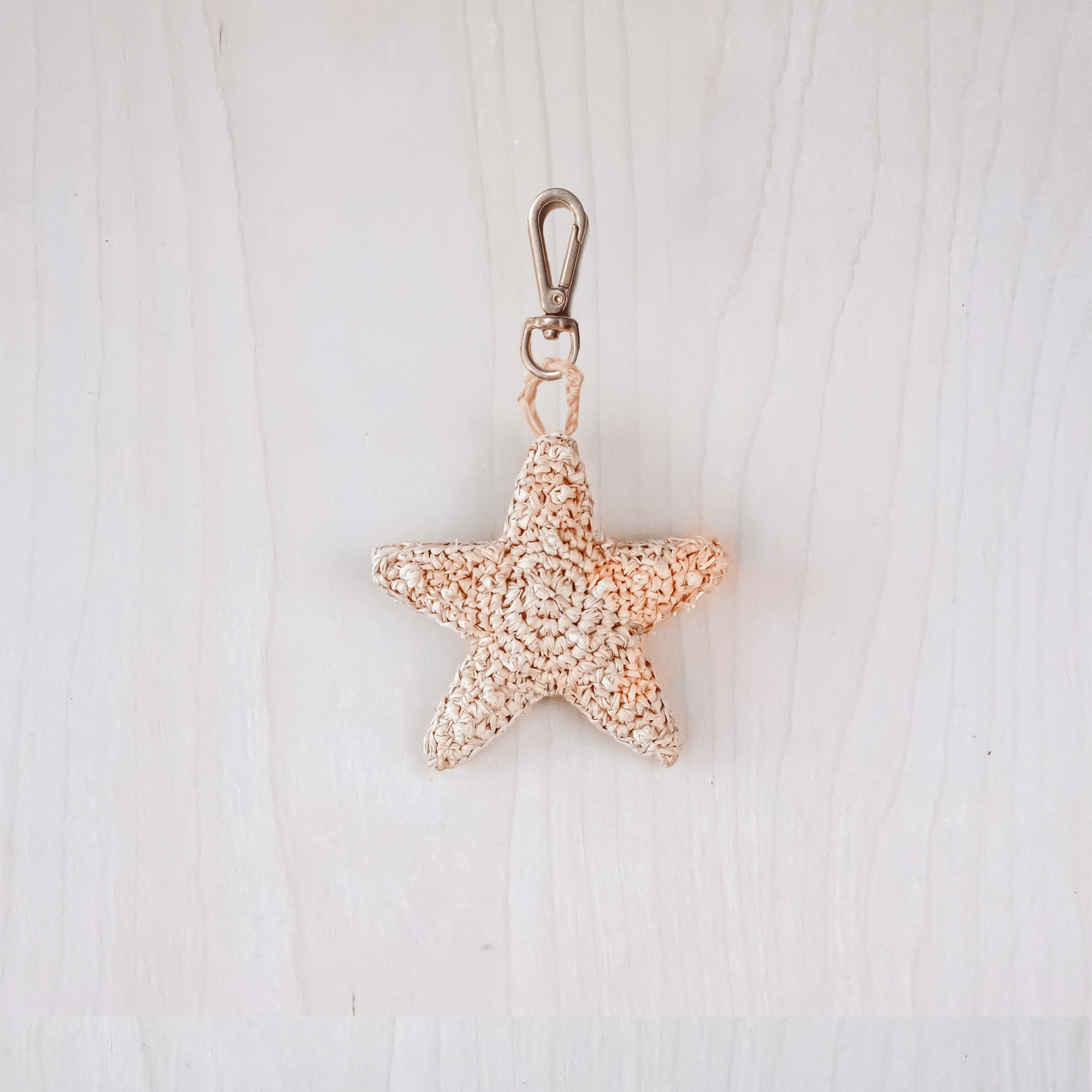 Starfish Bag Charm - Crochet Bag Accessories | LIKHÂ
