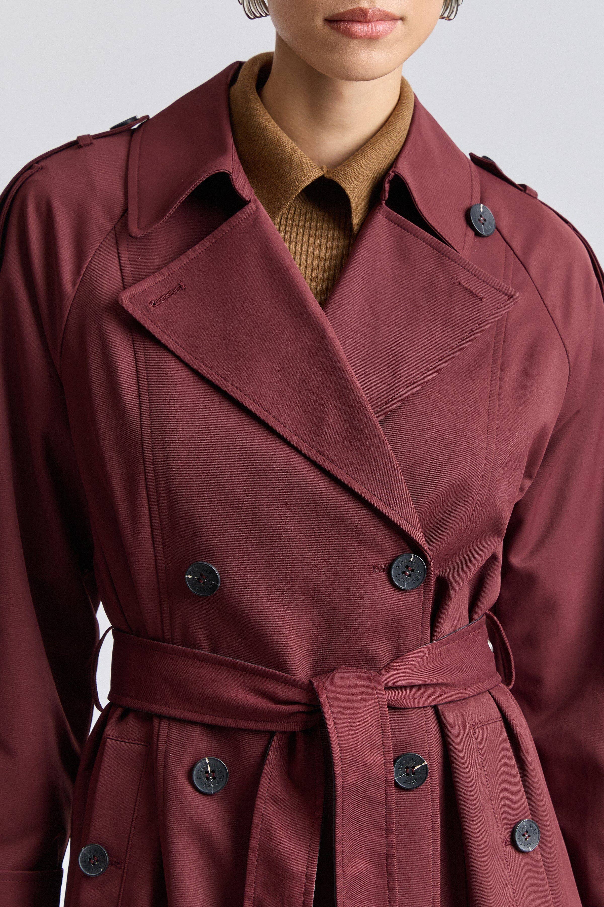 Avec Les Filles Oversized Utility Trench Coat 86455