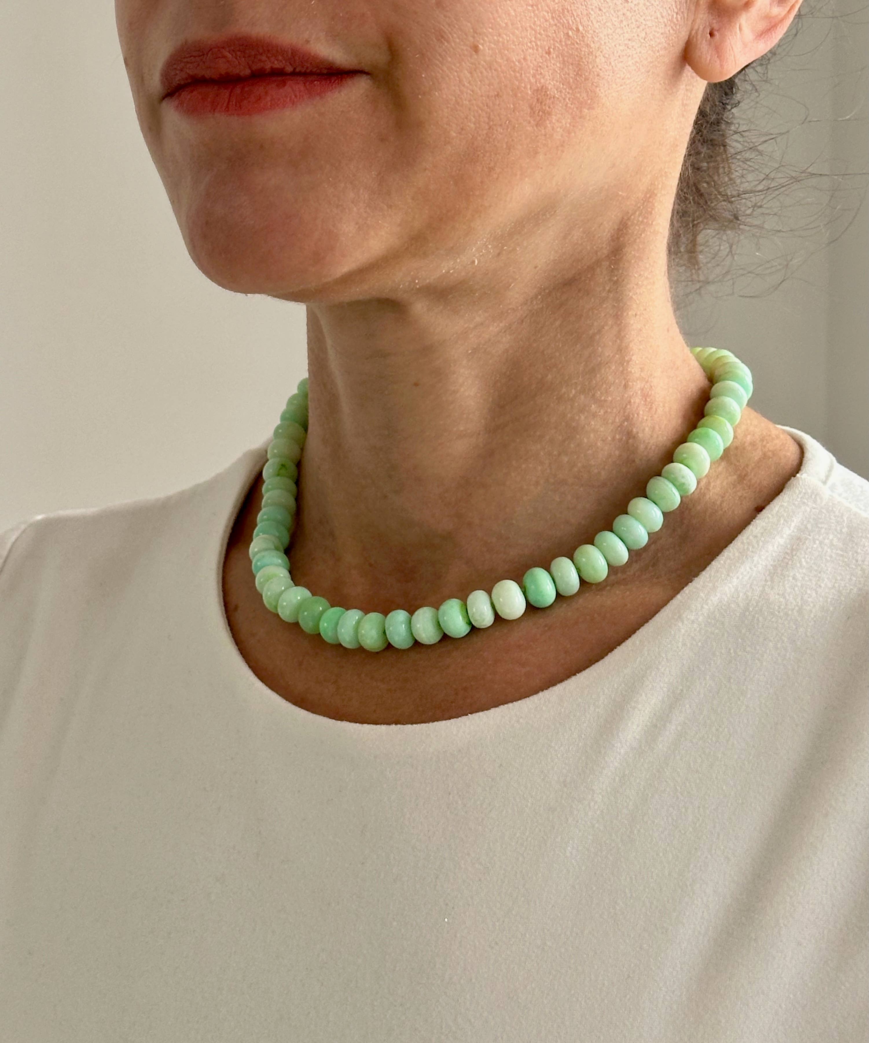 Anokhi Green Green Opal Necklace NKK10