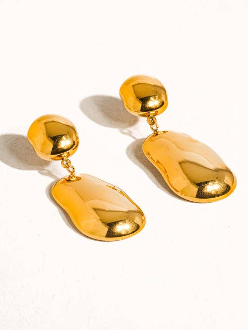 Flanerie Gemali 18K Non-Tarnish Classic Drop Earring