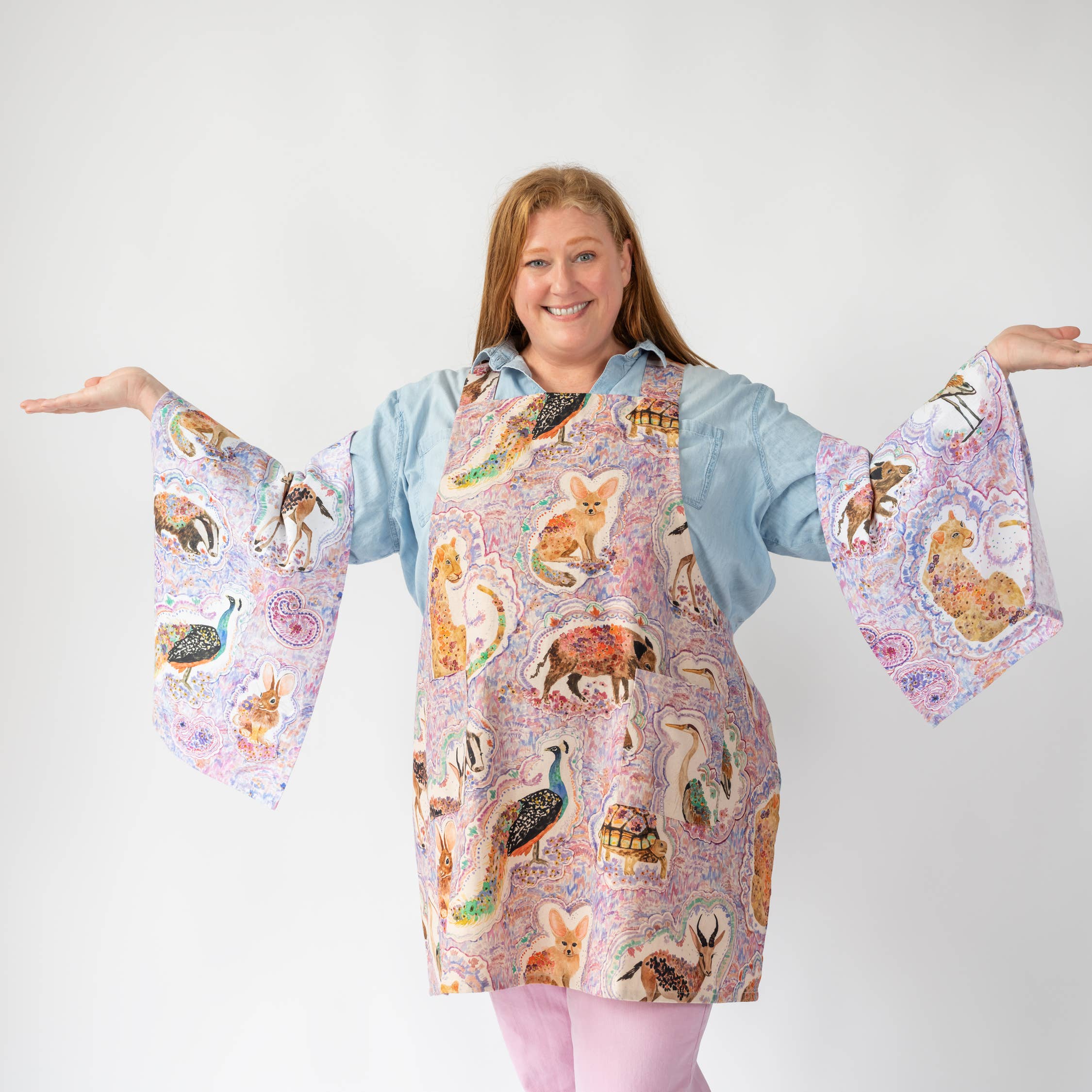 Betsy Olmsted Tea Towel- Menagerie