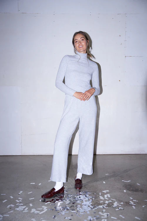 Perfect White Tee Dana Brushed Sweater Turtleneck