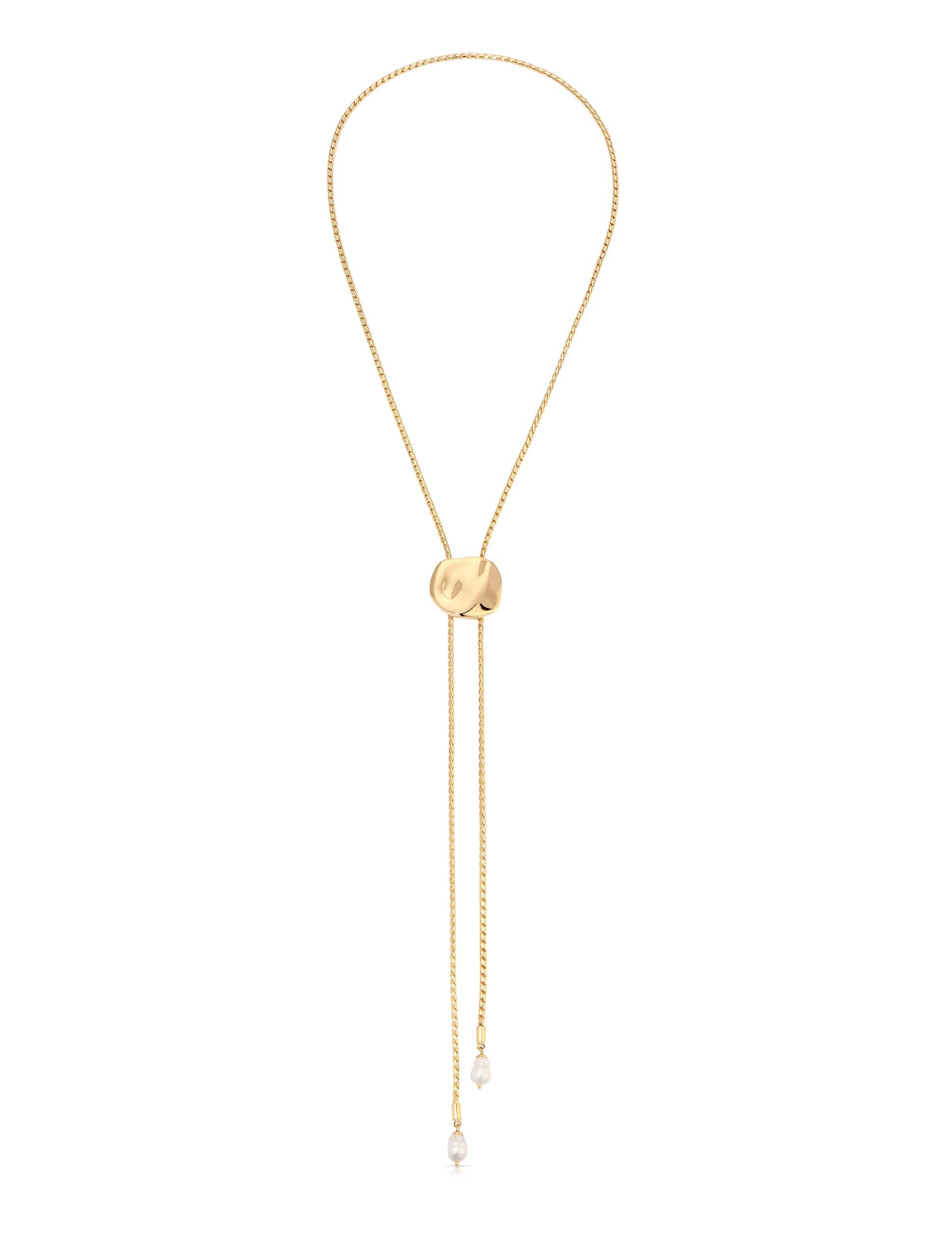 Ettika Liquid Luxe Bolo Necklace