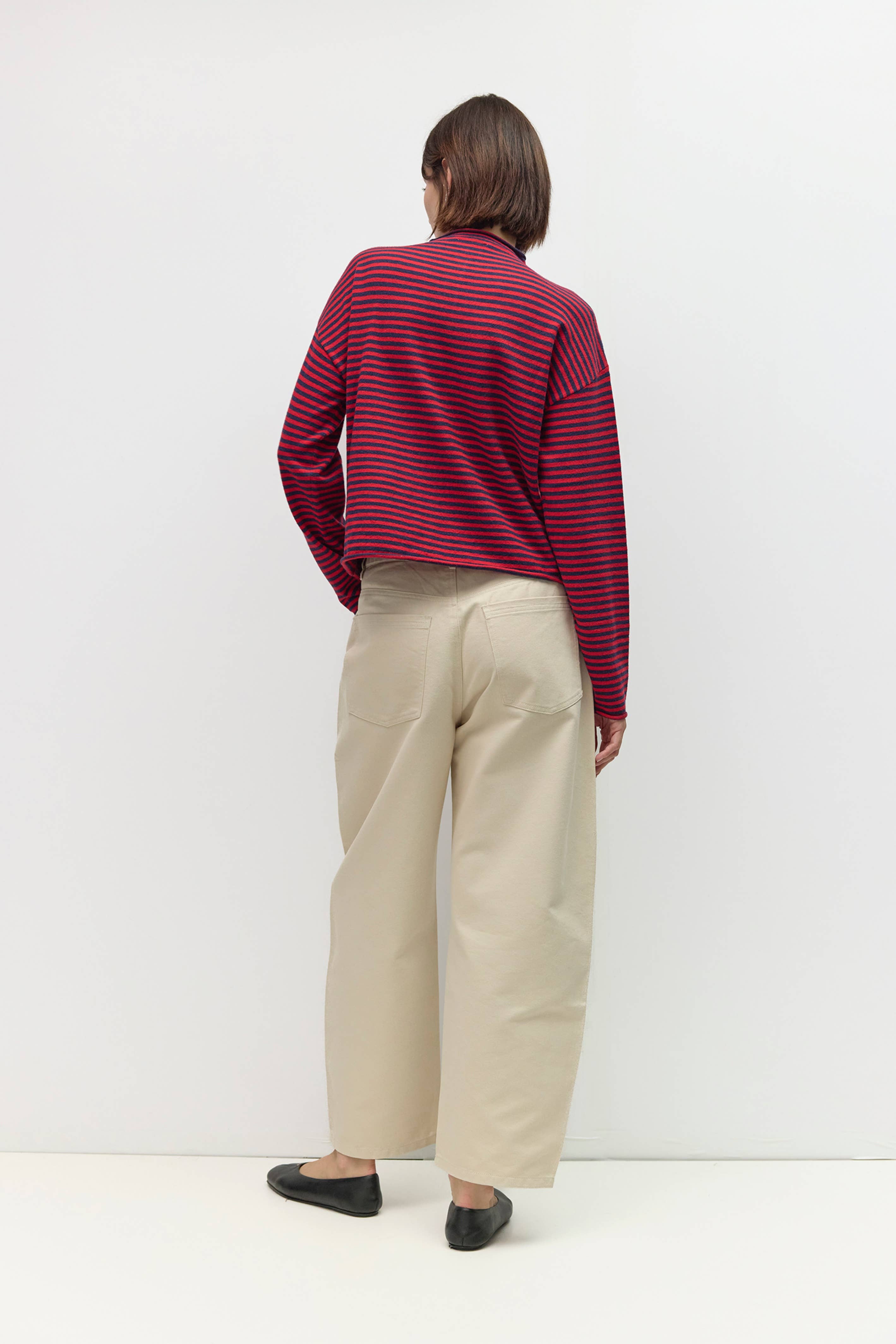 Mod Ref The Elisa Striped Button-Down Cardigan