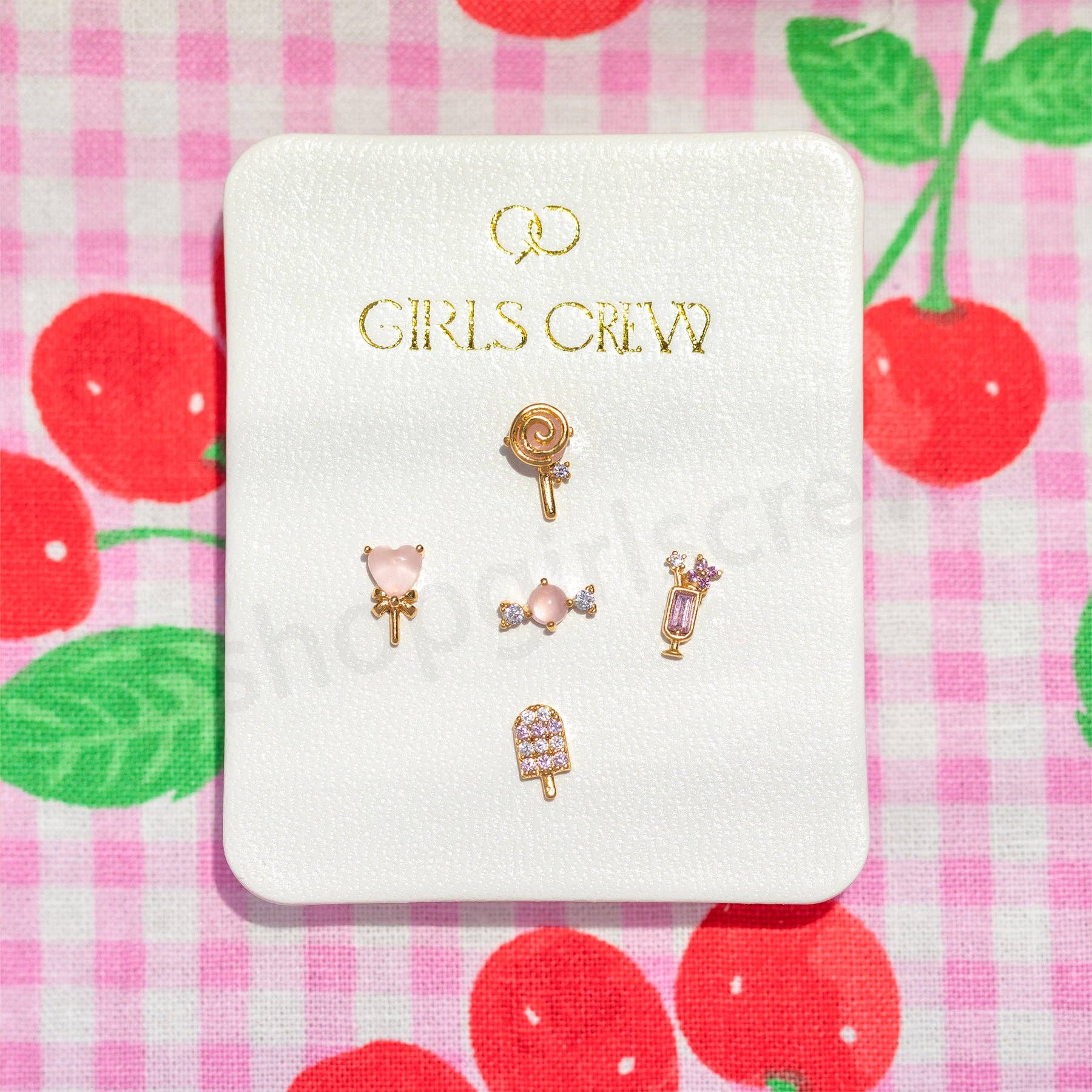 Girls Crew Sweet Tooth Earring Set