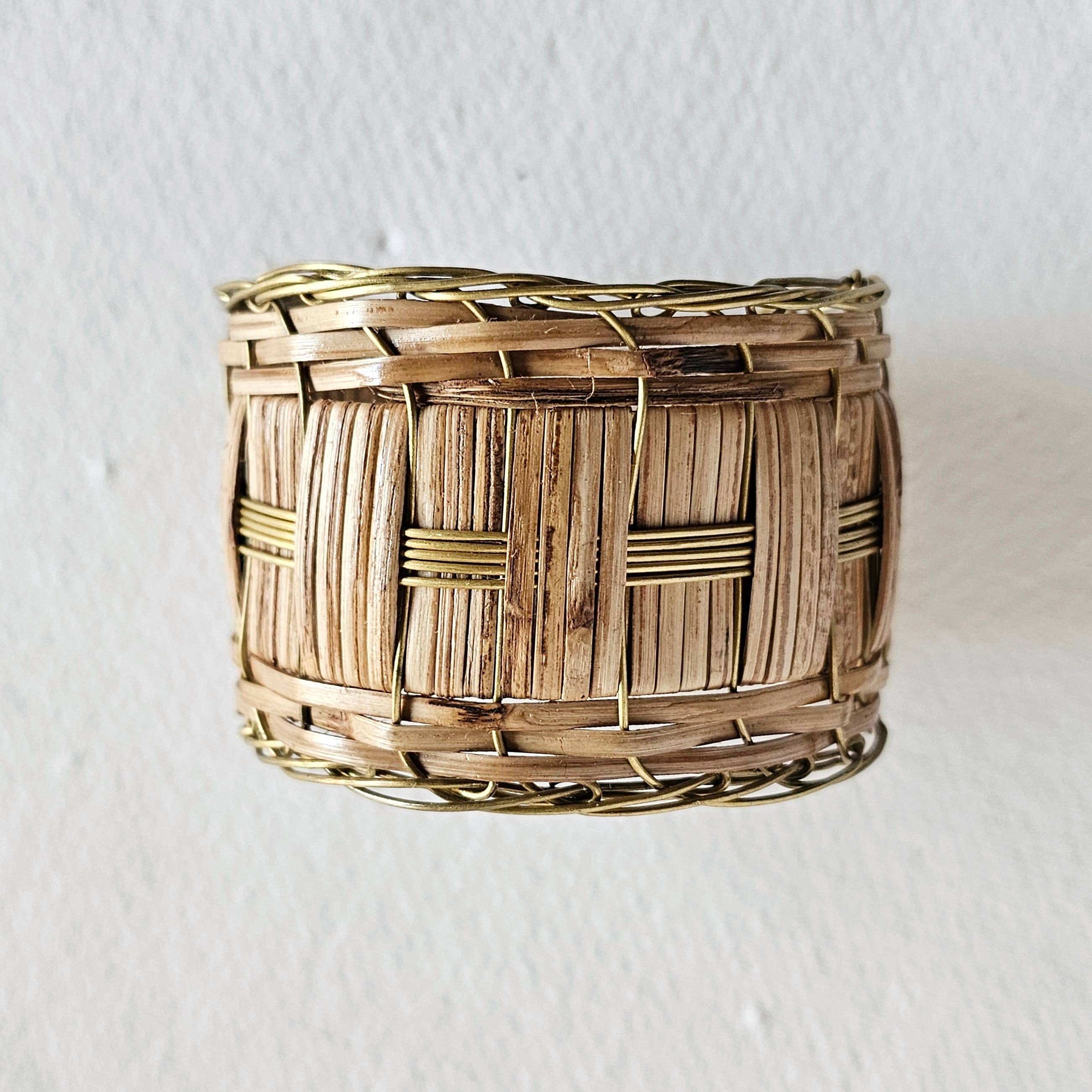 Bisjoux Rattan Bangle Bracelet