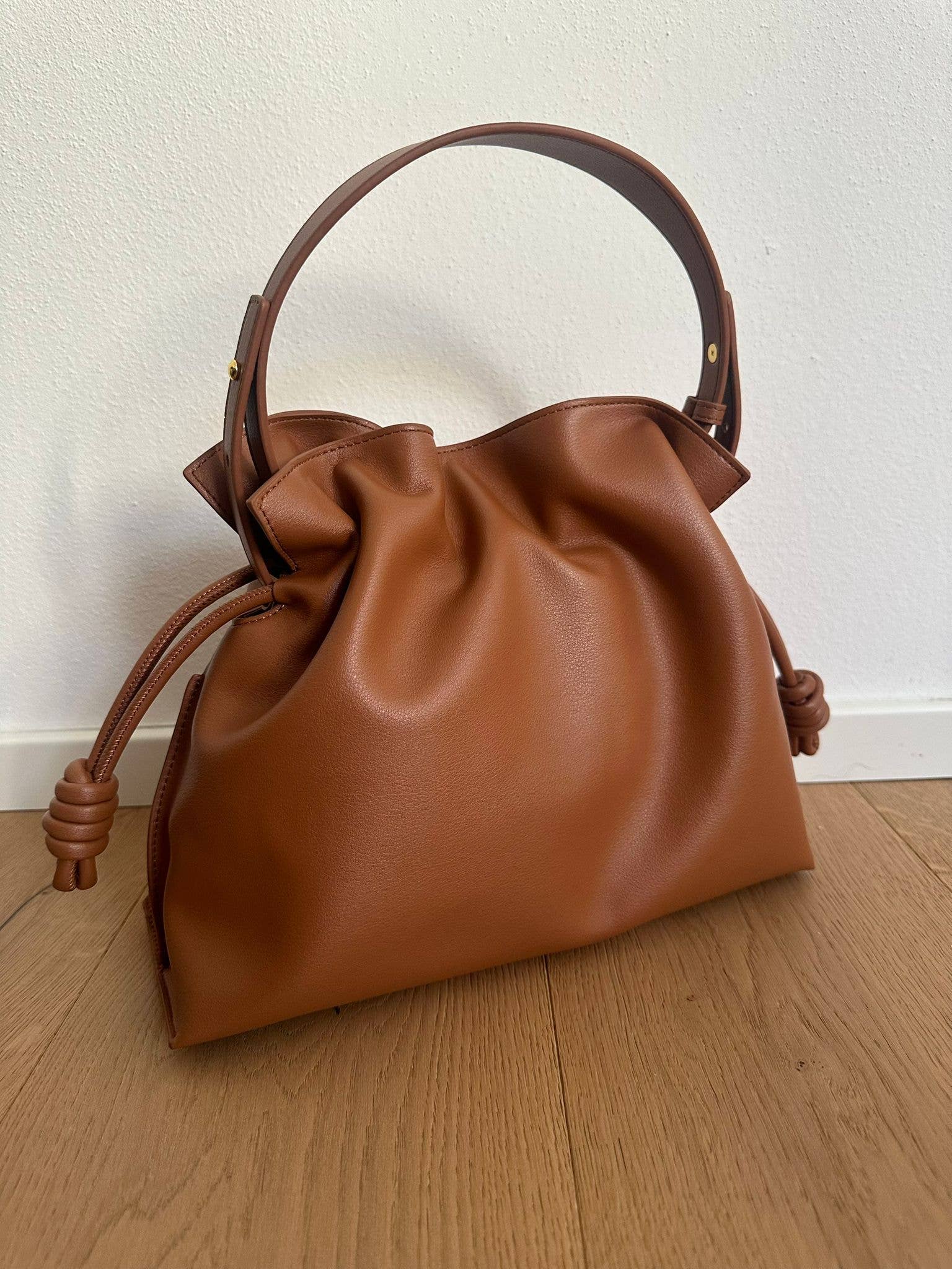 Italian Leather Collection Juliet Drawstring Pouch