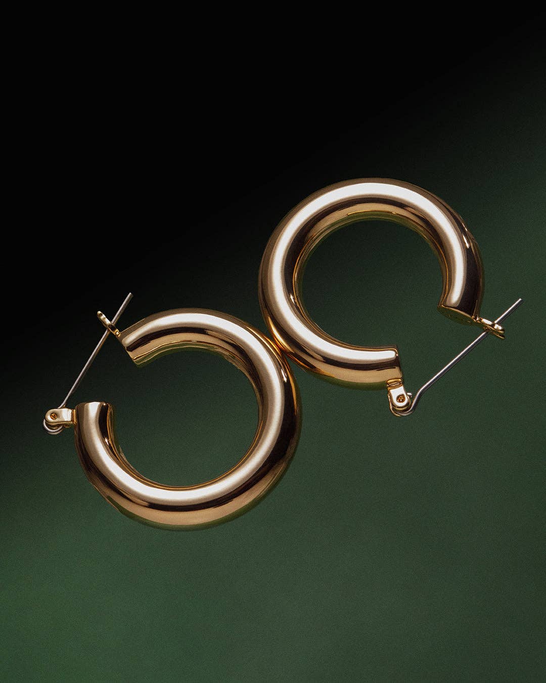 Luv AJ Baby Amalfi Tube Hoops- Gold