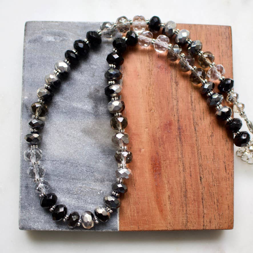 a.v. max Gemma Medium Rondelle Necklace 9044N