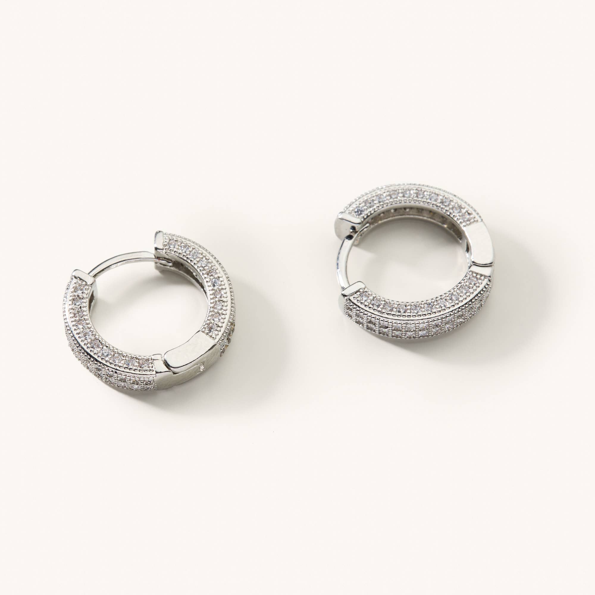 Nikki Smith Designs Winona Pave Hoops