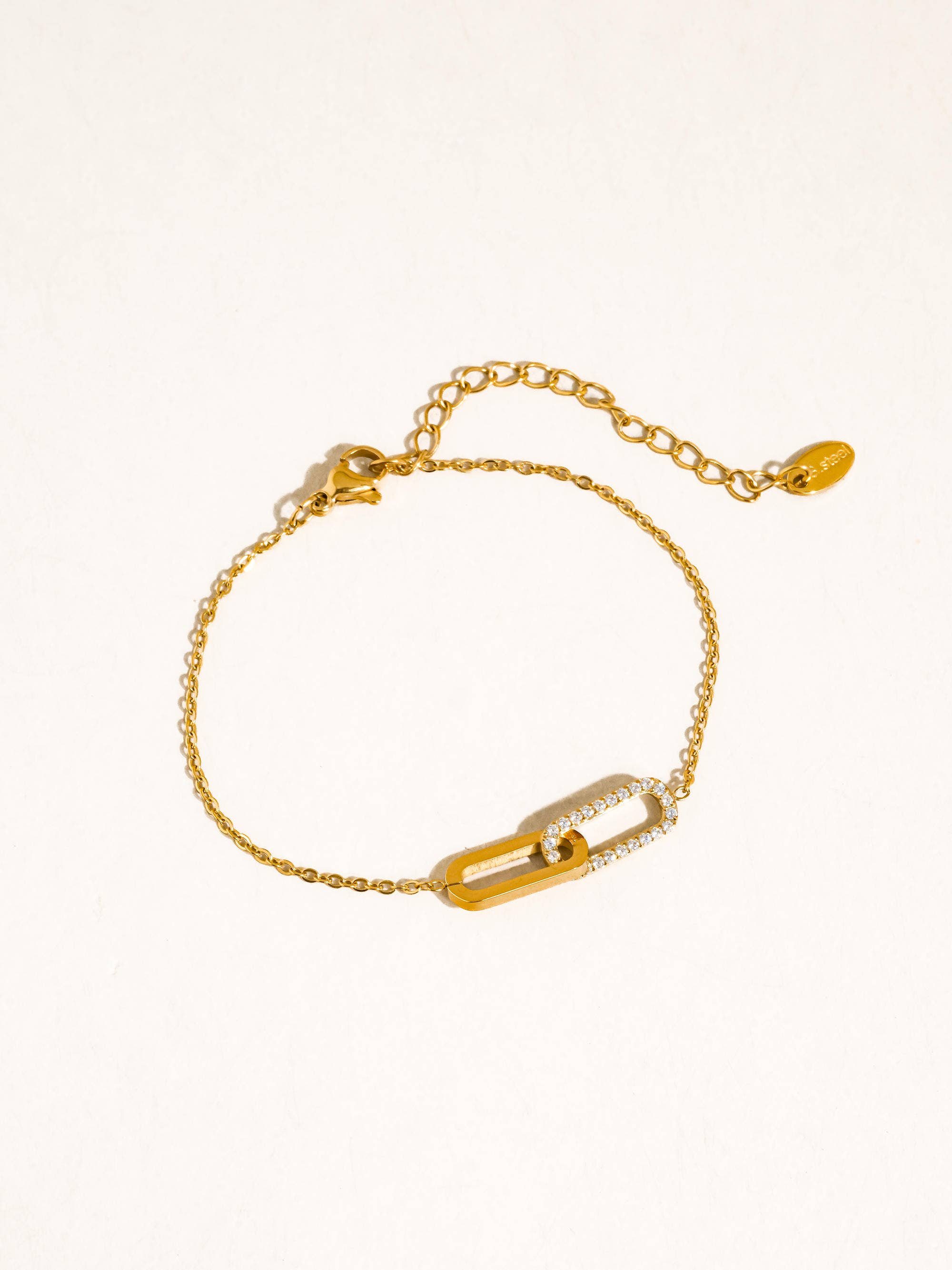 Flânerie Esme 18K Gold Non-Tarnish Link Chain Bracelet