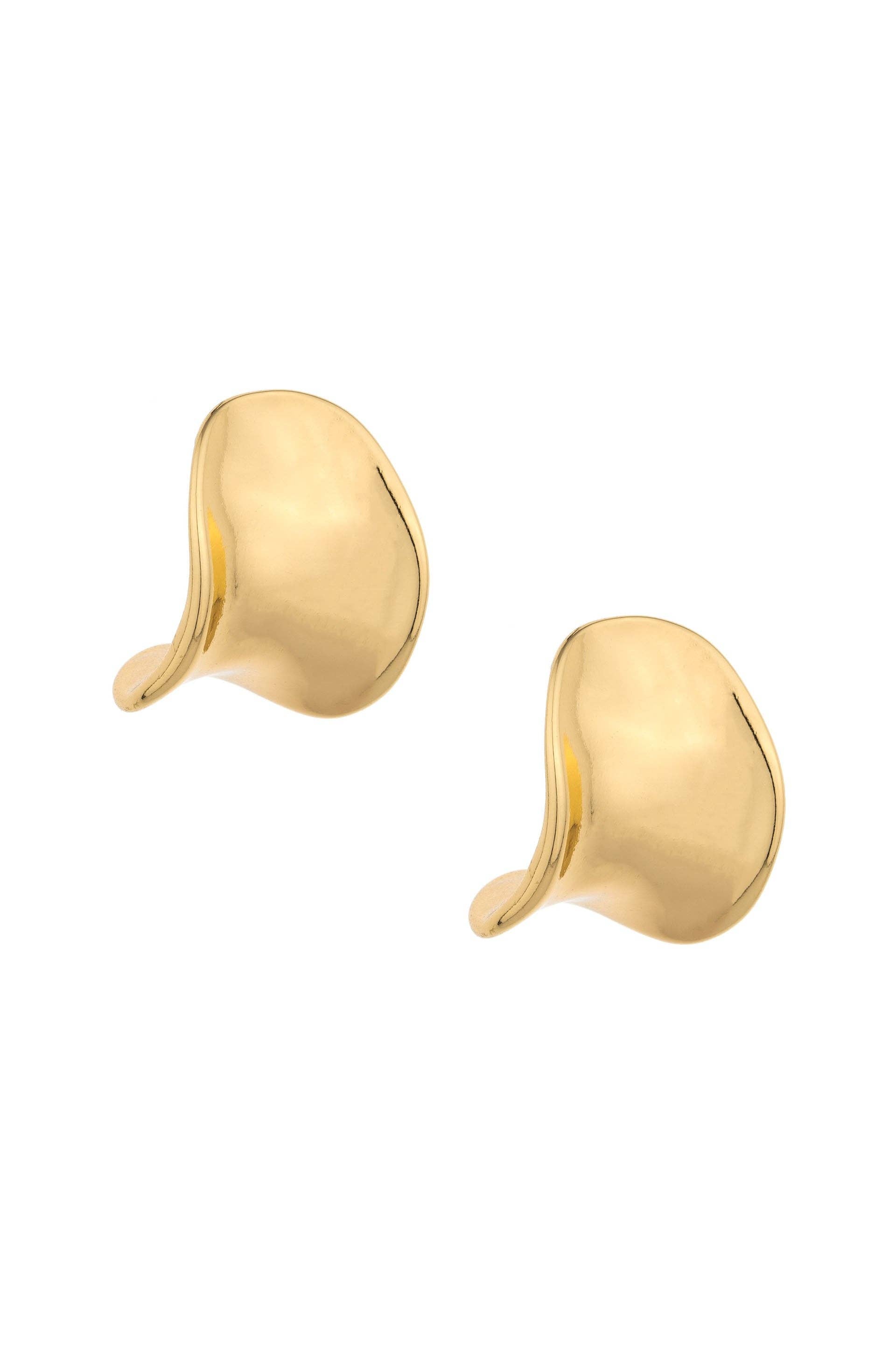 Ettika Curved Stud Earrings
