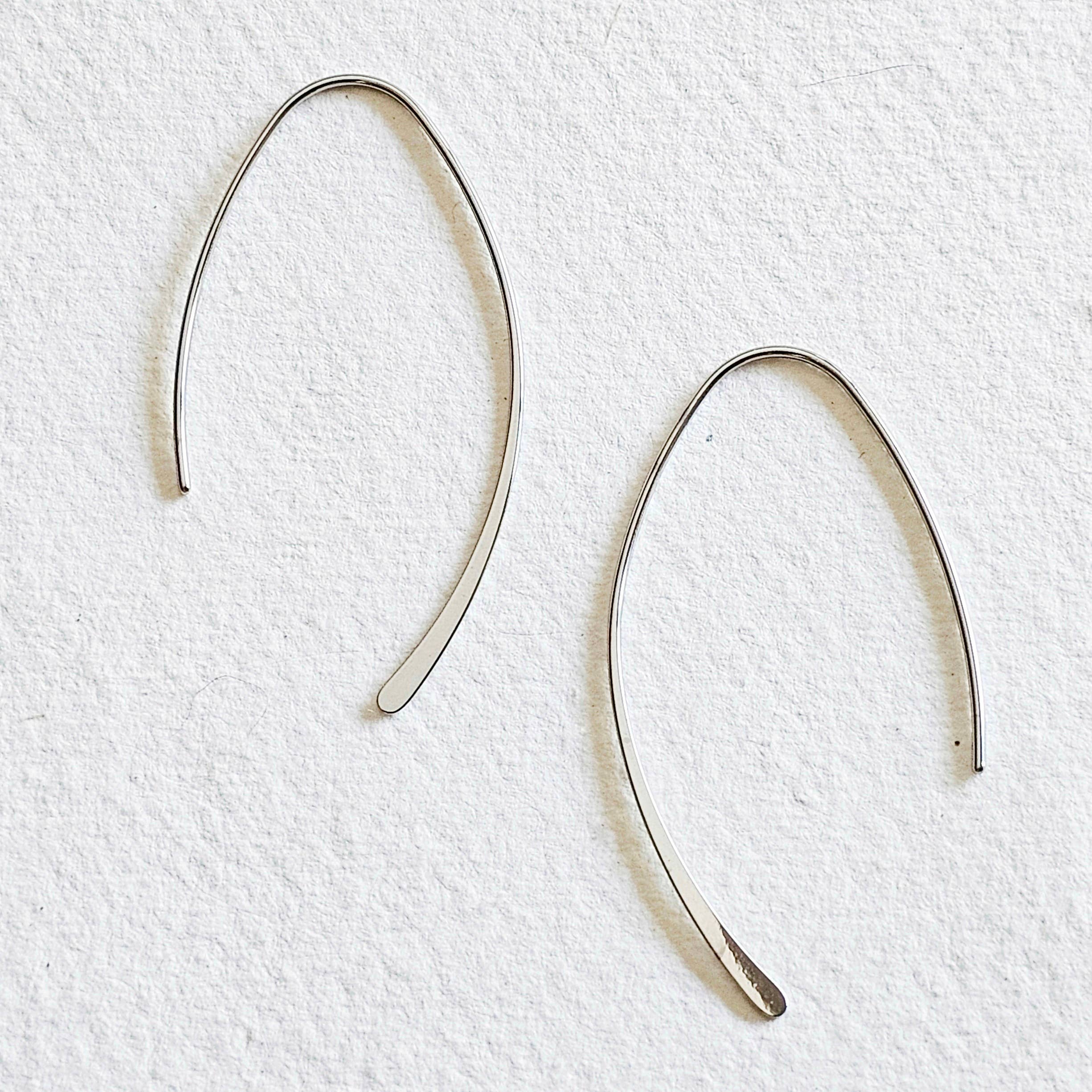 Bisjoux 18k Gold Plated Hoop Wire Earrings