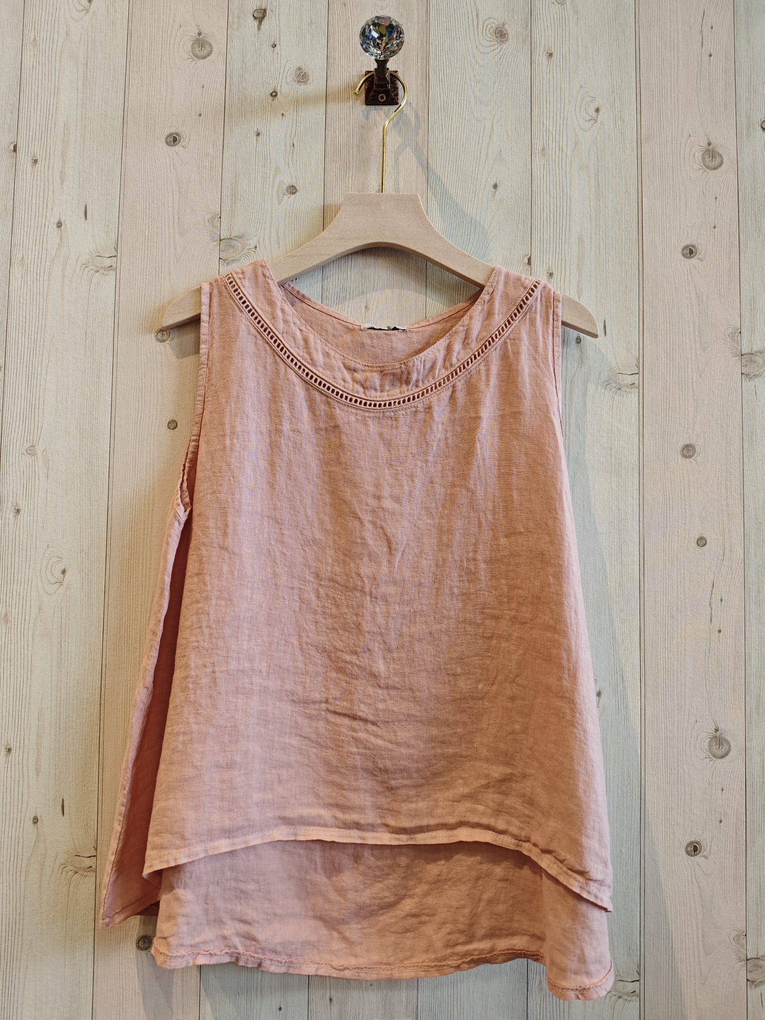 European Linen Tank Top 17620