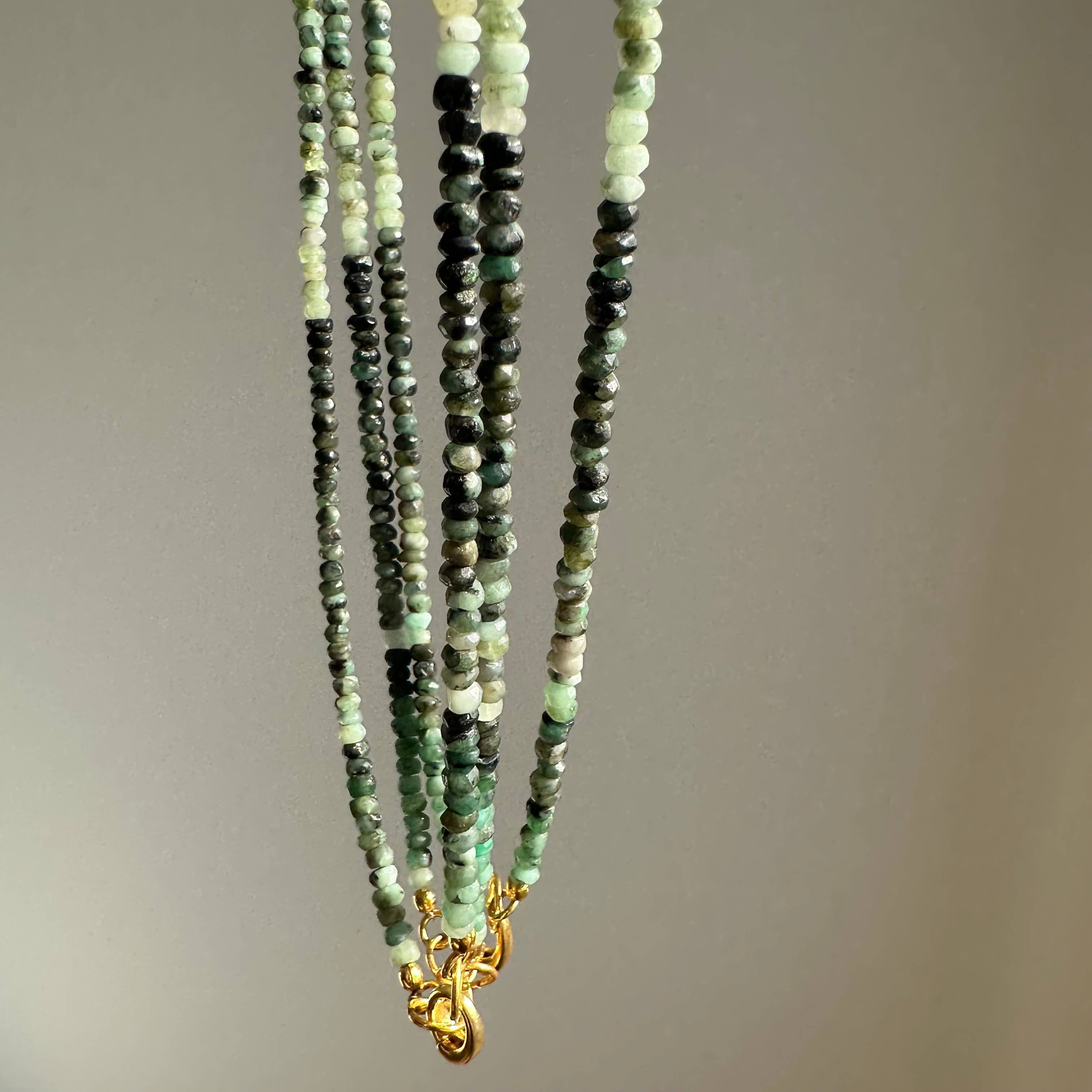 Anokhi Green Emerald Necklace NK16C11