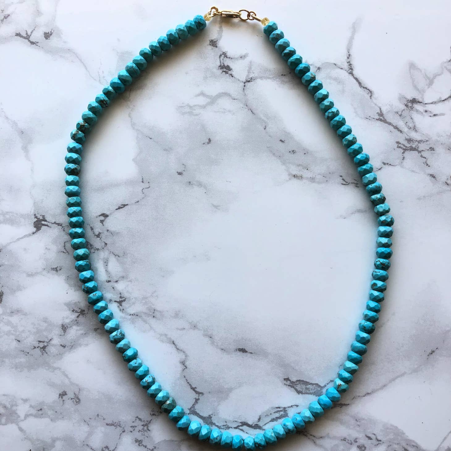 Jessica Matrasko Turquoise Beaded Necklace