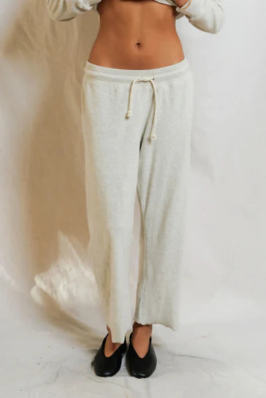 Perfect White Tee Eliana Loop Terry Capri Pant
