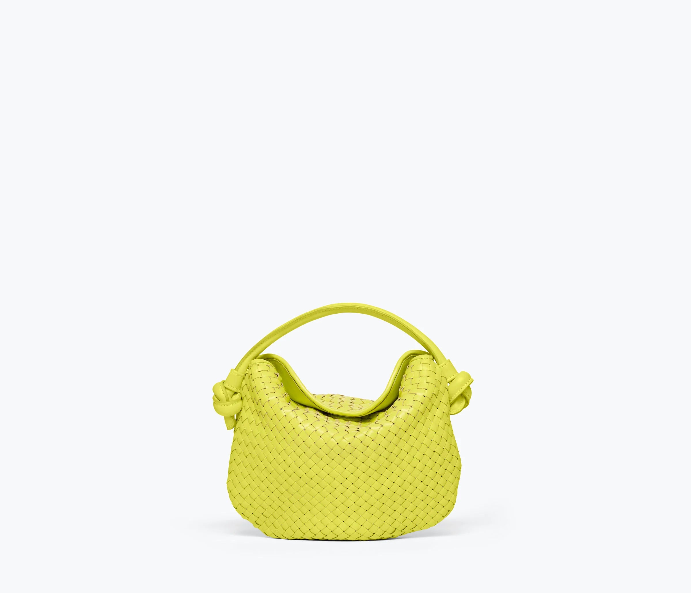 Frēda Salvador Elis Woven Leather Handbag