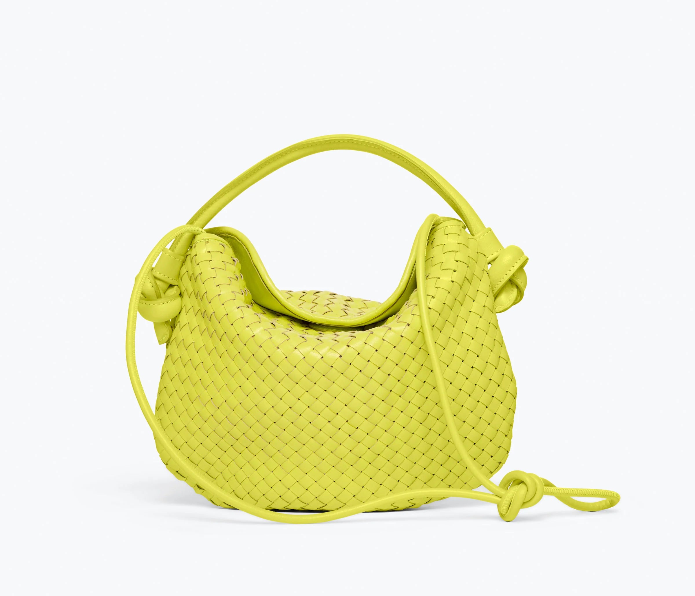 Frēda Salvador Elis Woven Leather Handbag