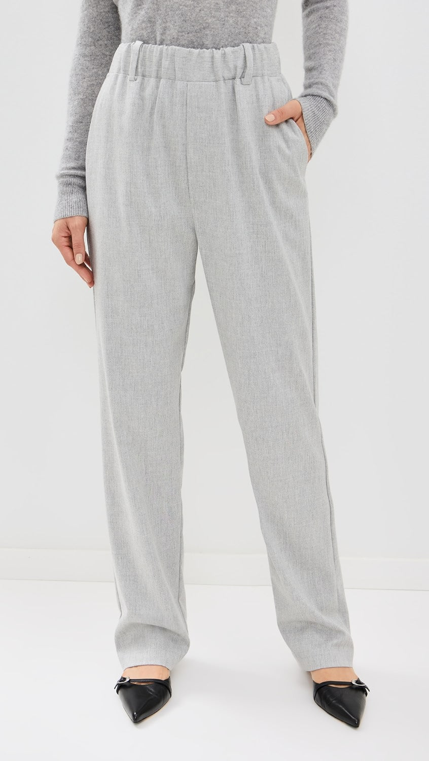 Enza Costa Wool Suiting Pull On Trouser 4280