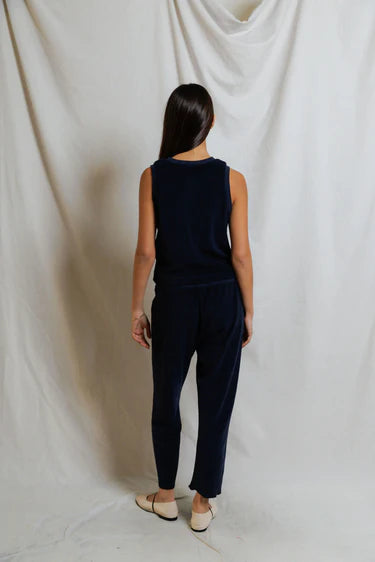 Perfect White Tee Eliana Loop Terry Capri Pant