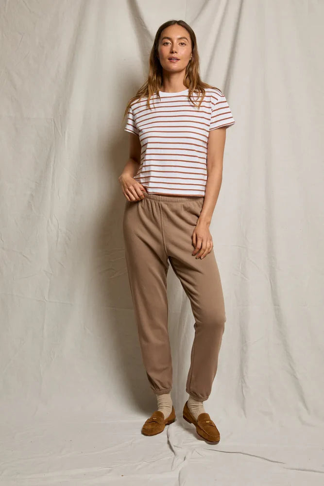 Perfect White Tee Everett Striped Tee Shirt