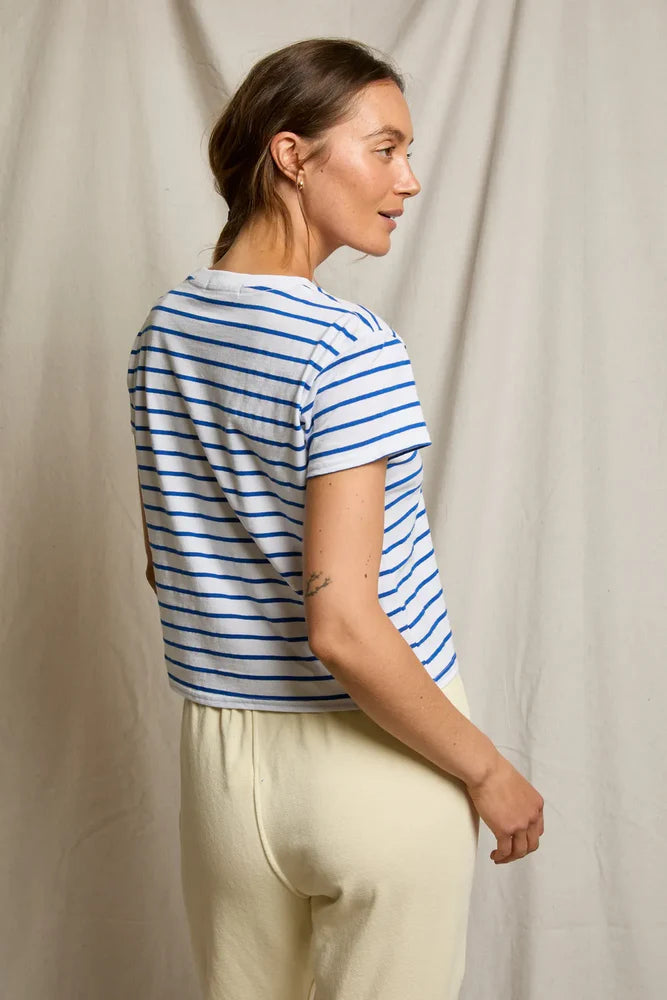 Perfect White Tee Everett Stripe Tee Shirt