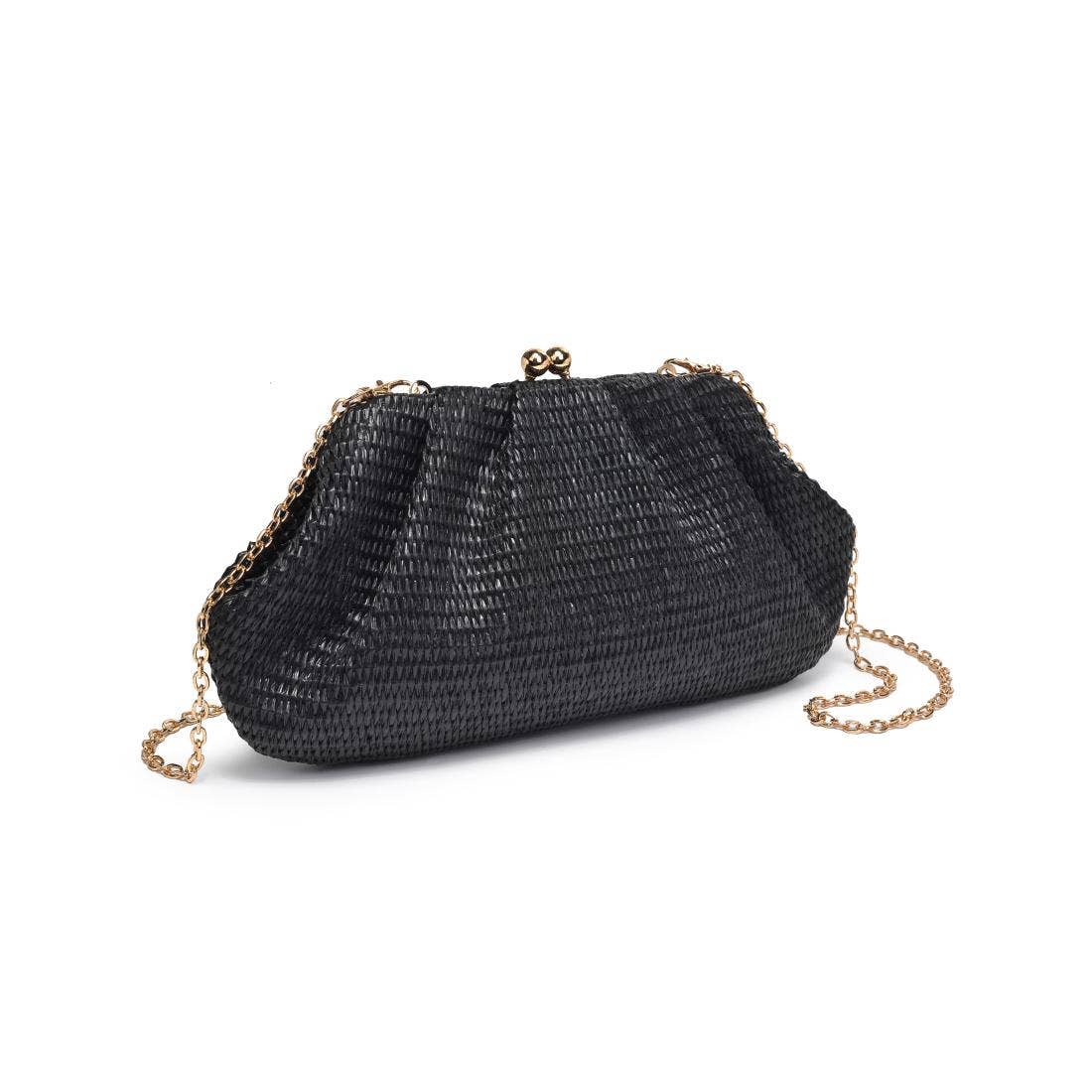 Urban Expressions Triana Straw Frame Clutch