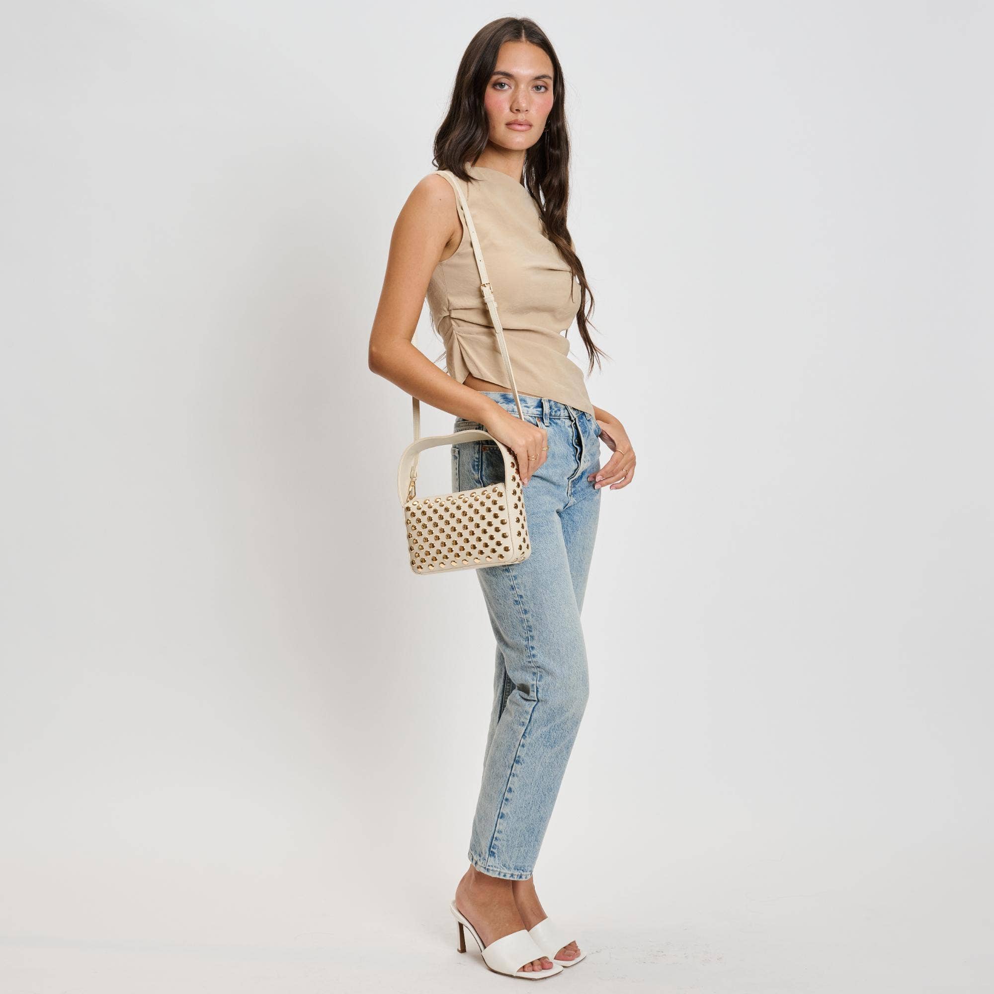 Moda Luxe Isabel Studded Crossbody