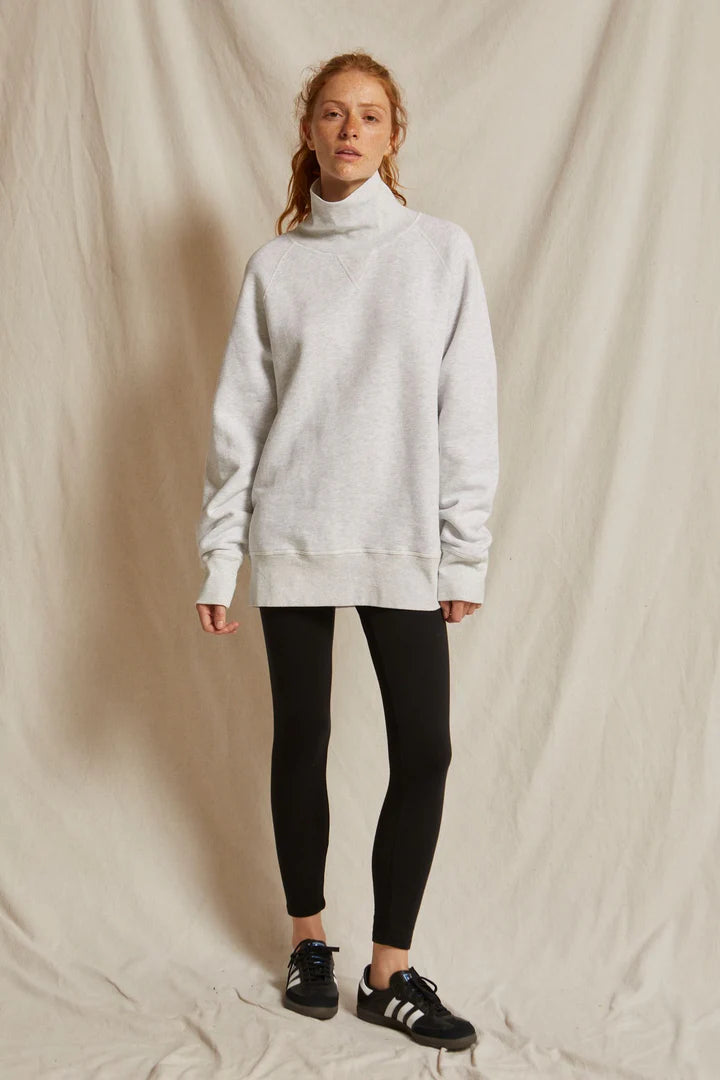 Perfect White Tee Faris Oversized Turtleneck Pullover