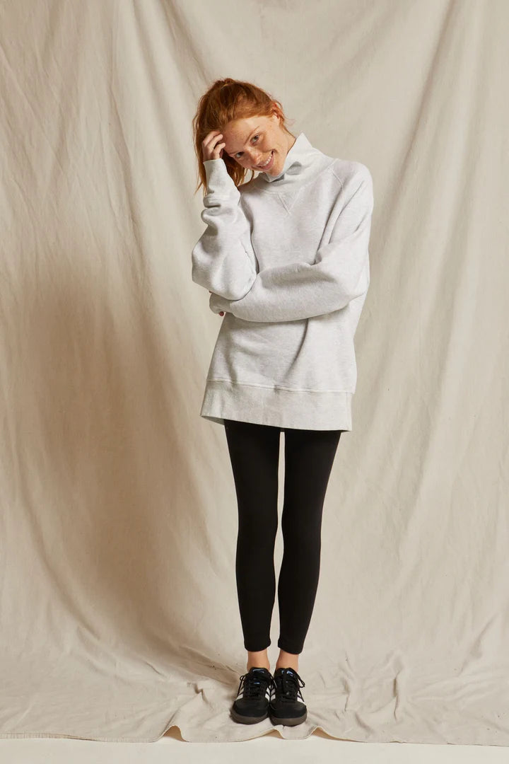 Perfect White Tee Faris Oversized Turtleneck Pullover