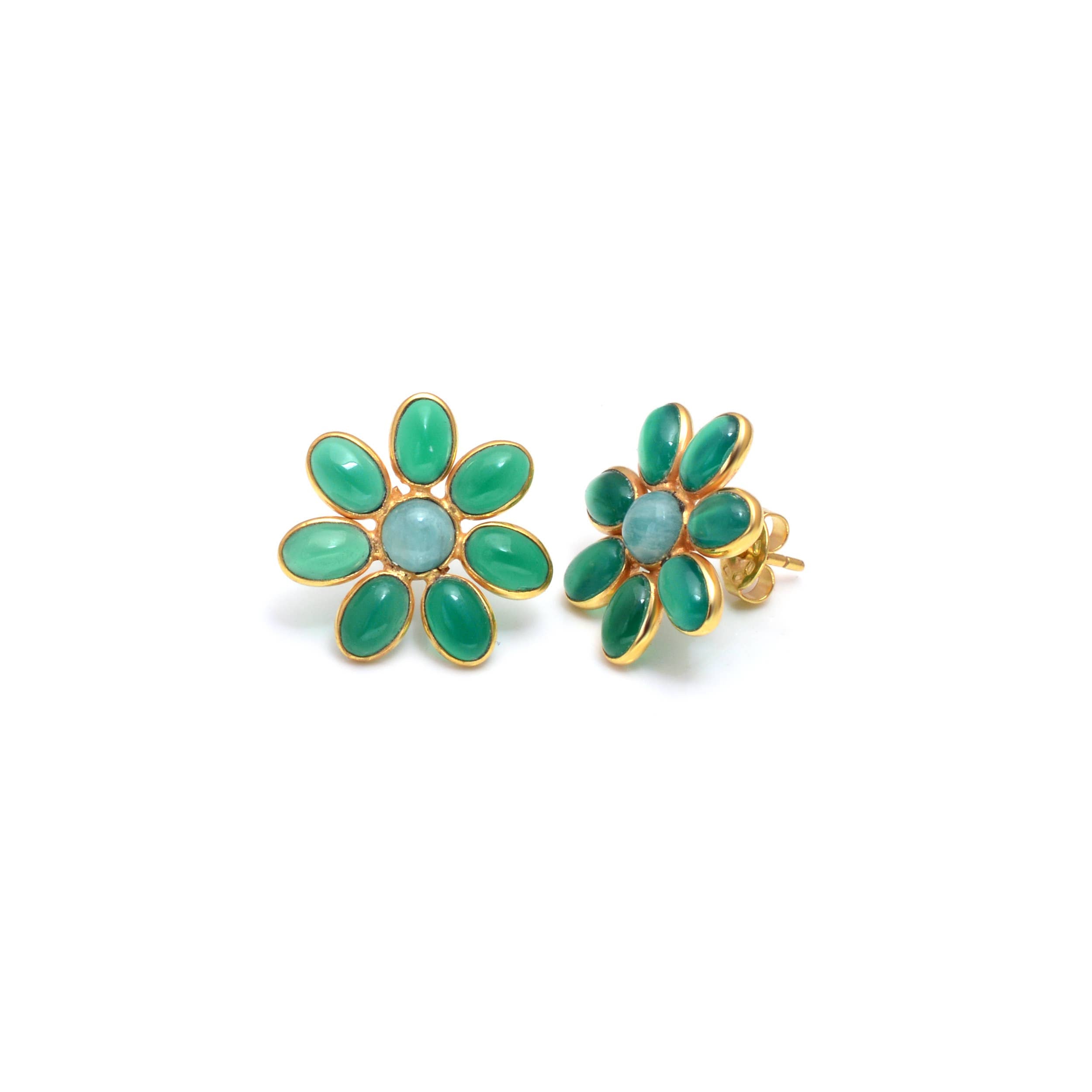 Leslie Francesca Daisy Gem Studs