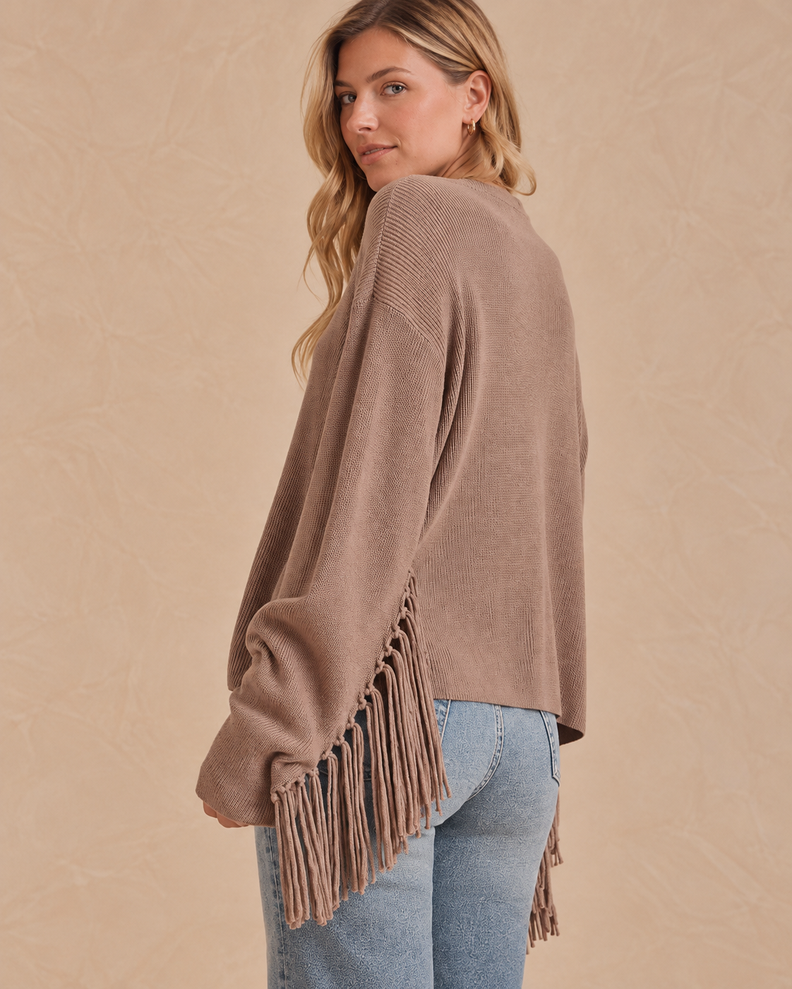 Splendid Willow Fringe Sweater RF6S300
