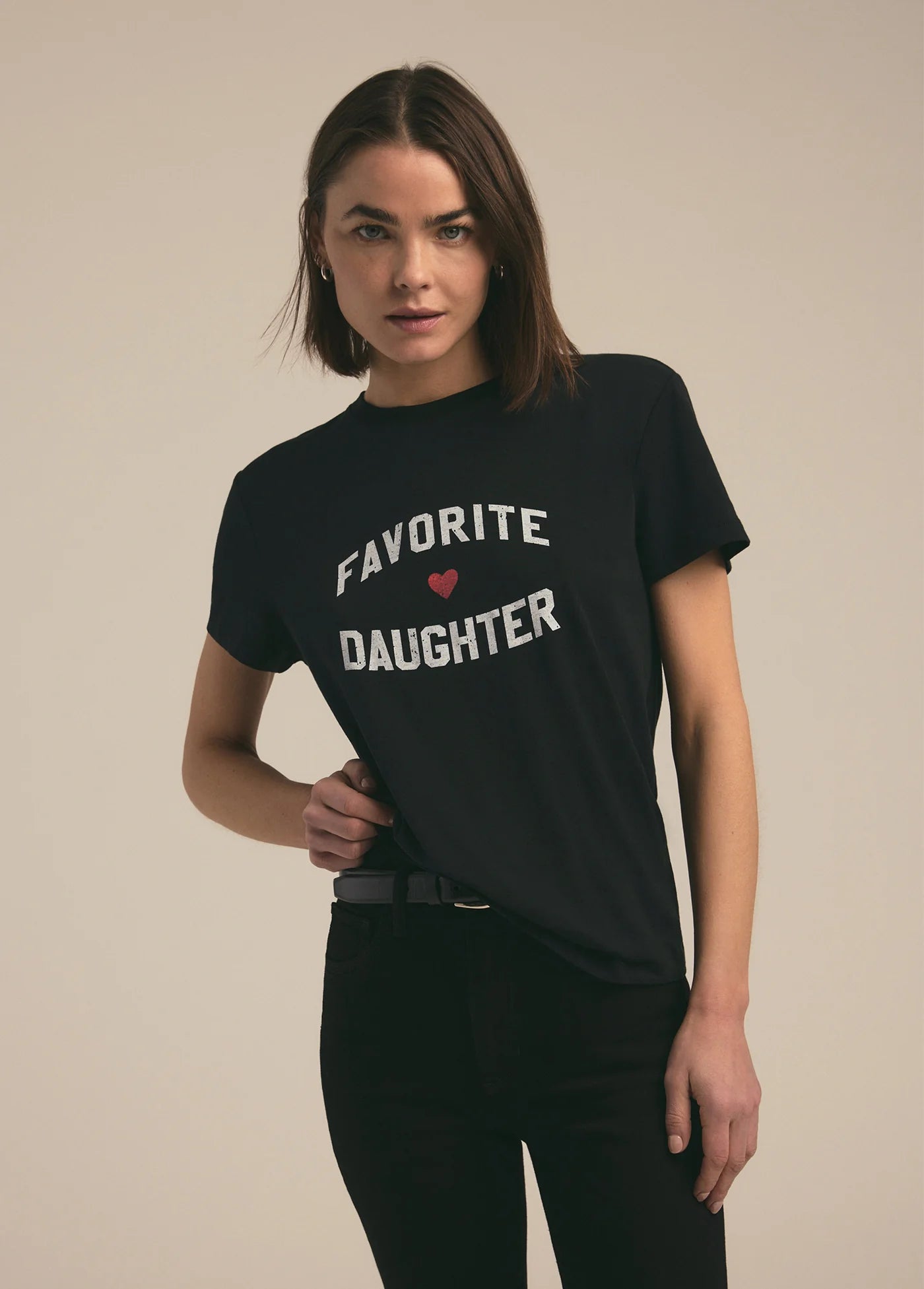 Favorite Daughter Tee with Heart