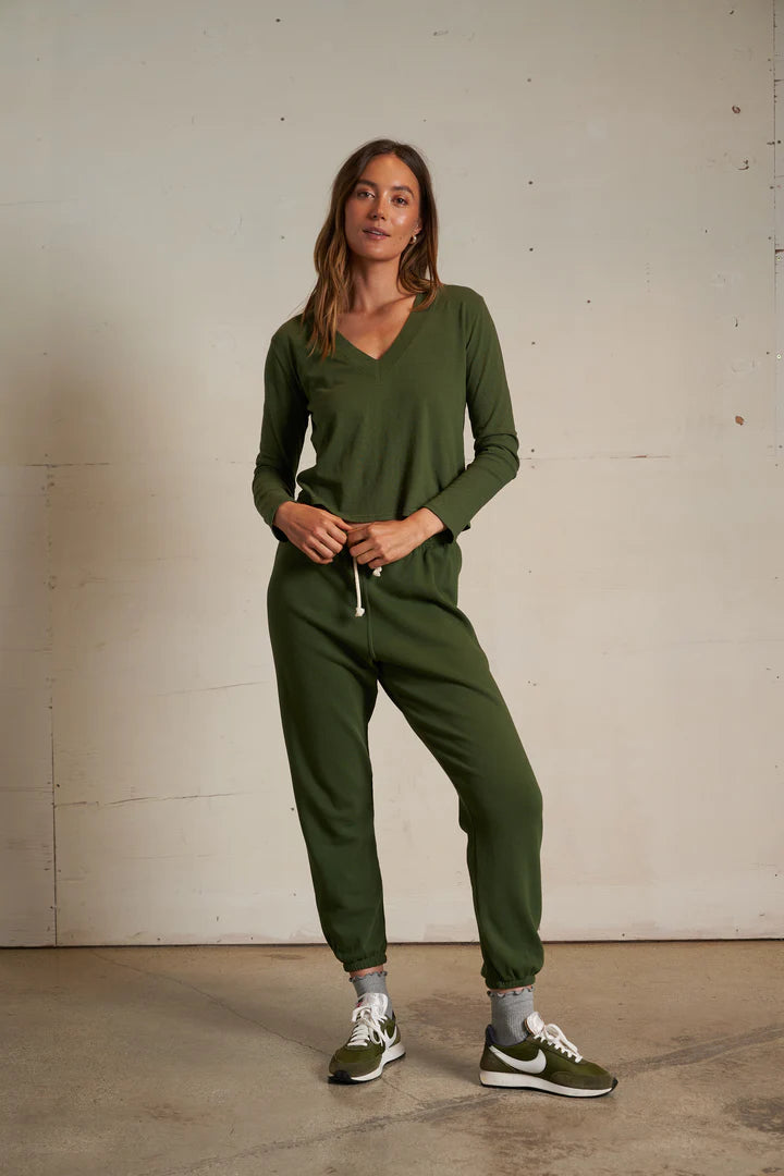 Perfect White Tee Fiona Recycled Cotton V Neck Tee