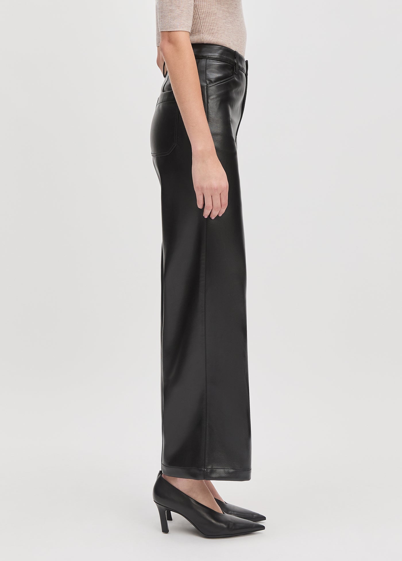 Favorite Daughter The Mischa Super High Rise Wide Leg Ankle