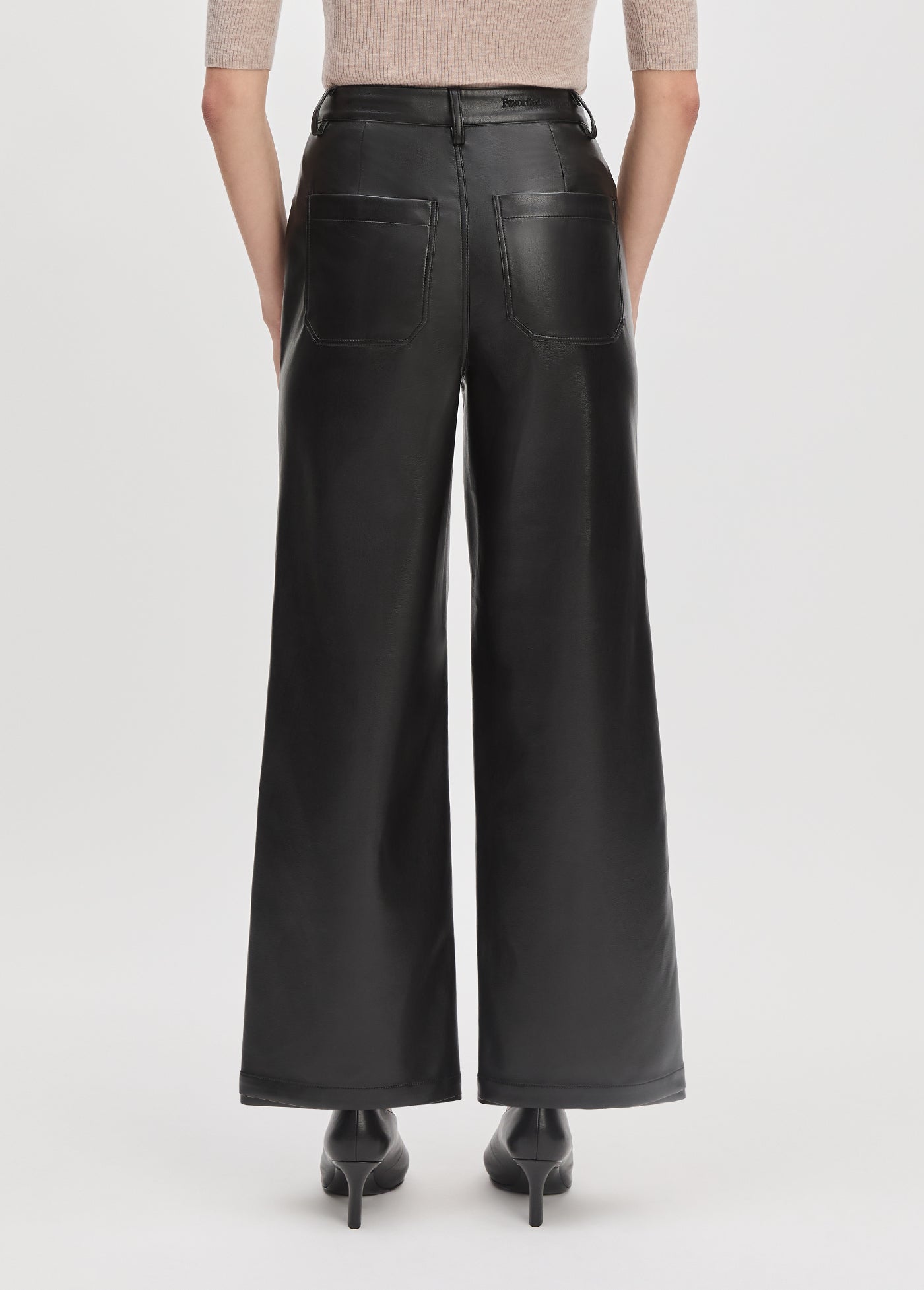 Favorite Daughter The Mischa Super High Rise Wide Leg Ankle