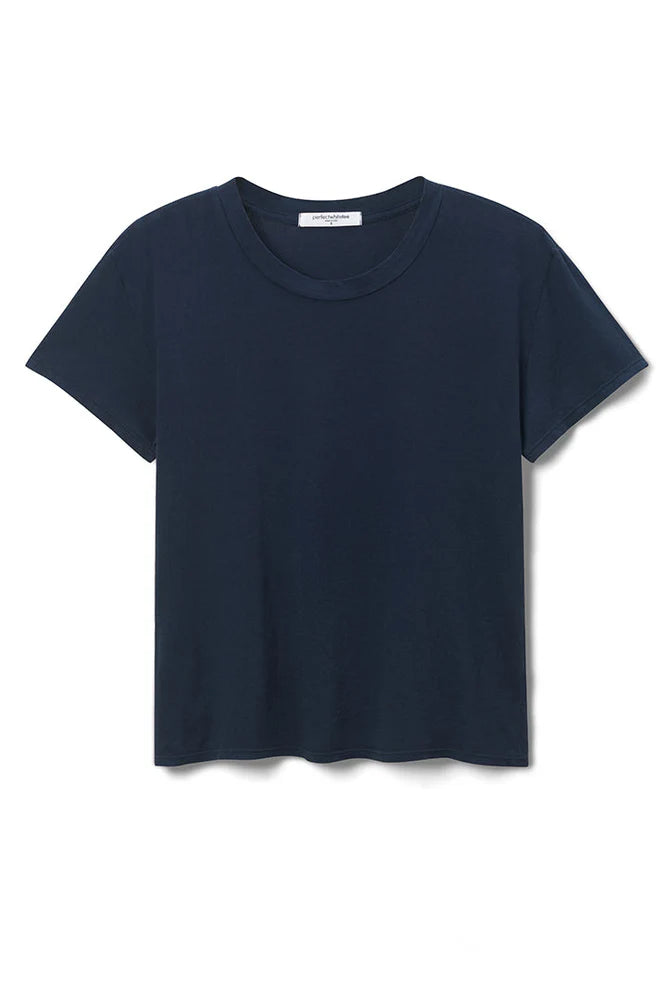 Perfect White Tee Harley Crewneck Tee Shirt