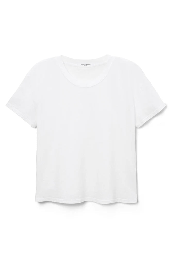 Perfect White Tee Harley Crewneck Tee Shirt