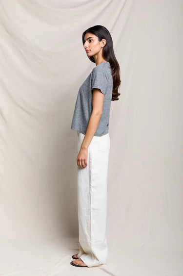 Perfect White Tee Harley Tee