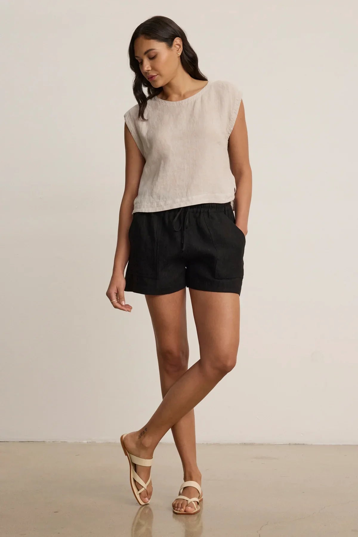 Velvet Jaden Linen Short