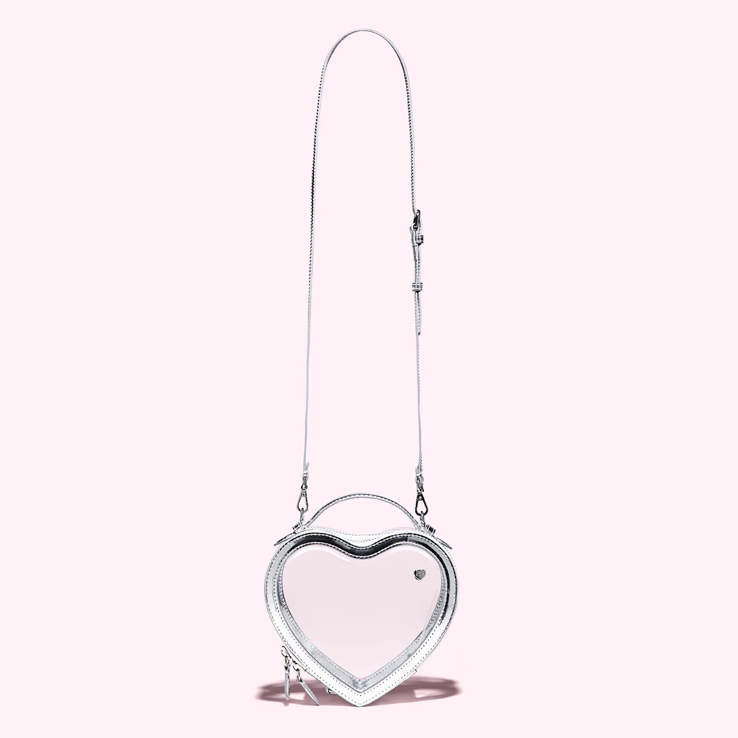 Stoney Clover Lane Clear Heart Crossbody Stadium Bag SCL-STCHCBB-008