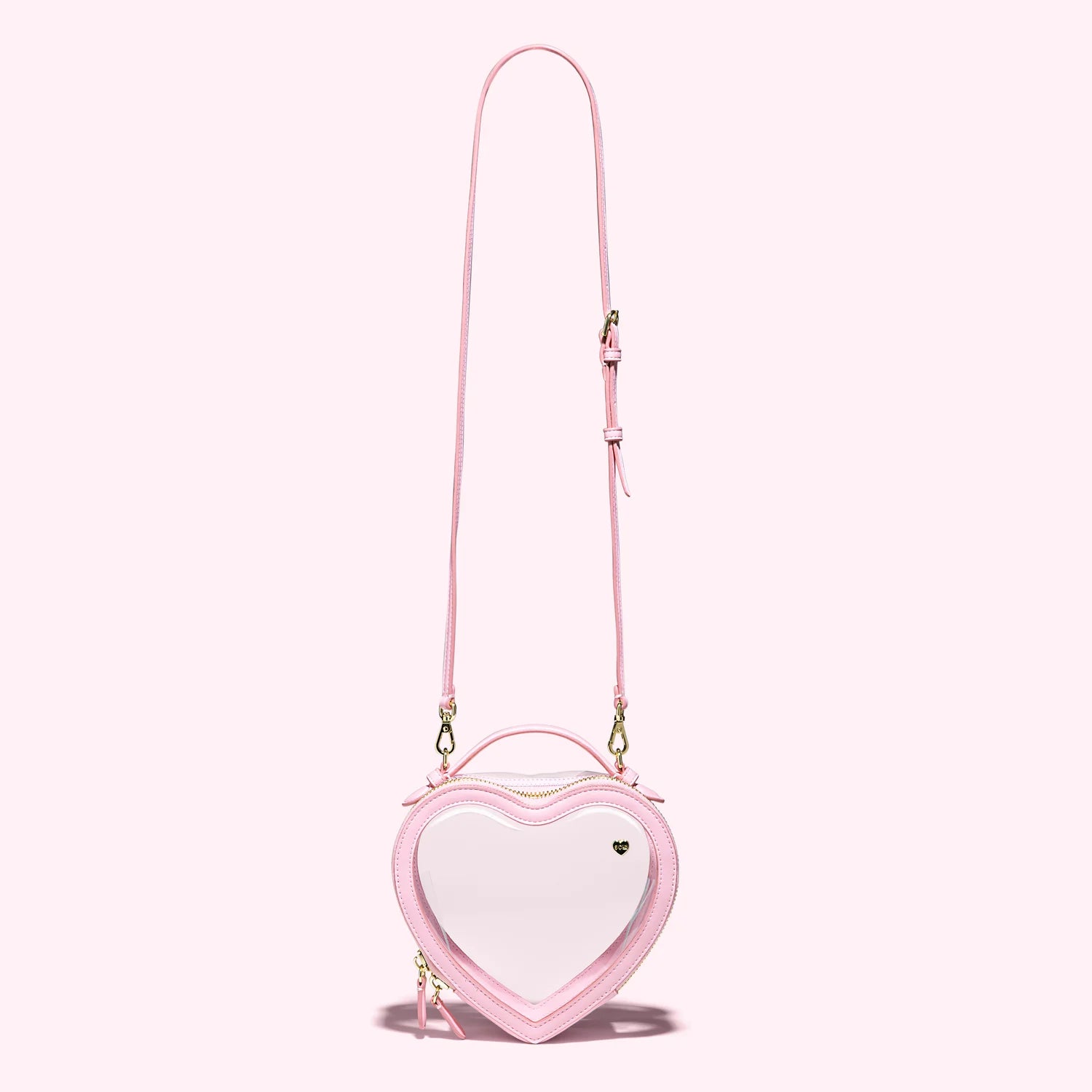 Stoney Clover Lane Clear Heart Crossbody Stadium Bag SCL-STCHCBB-008