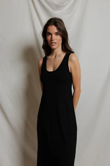 Perfect White Tee Jasmine Jersey Tank Maxi Dress