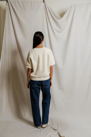 Perfect White Tee Ziggy Short Sleeve Sweatshirt