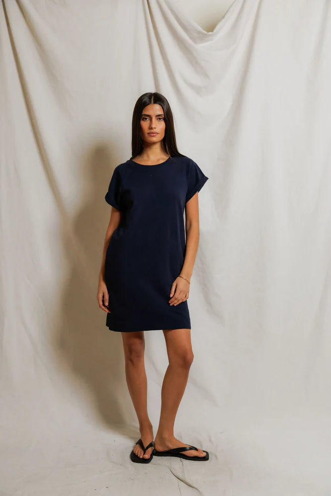 Perfect White Tee Laurie Short Sleeve Dress
