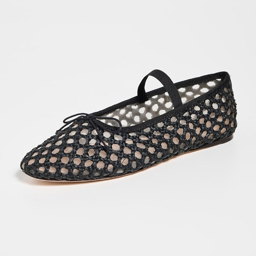 Loeffler Randall Leoni Crochet Ballet Flat