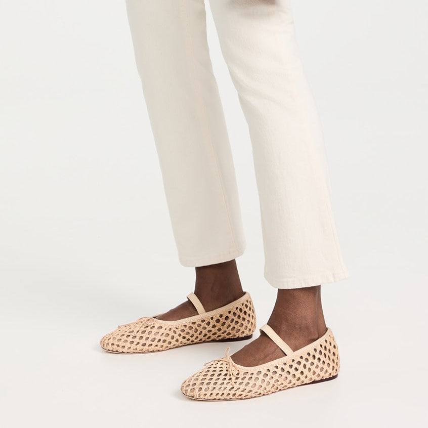 Loeffler Randall Leoni Crochet Ballet Flat